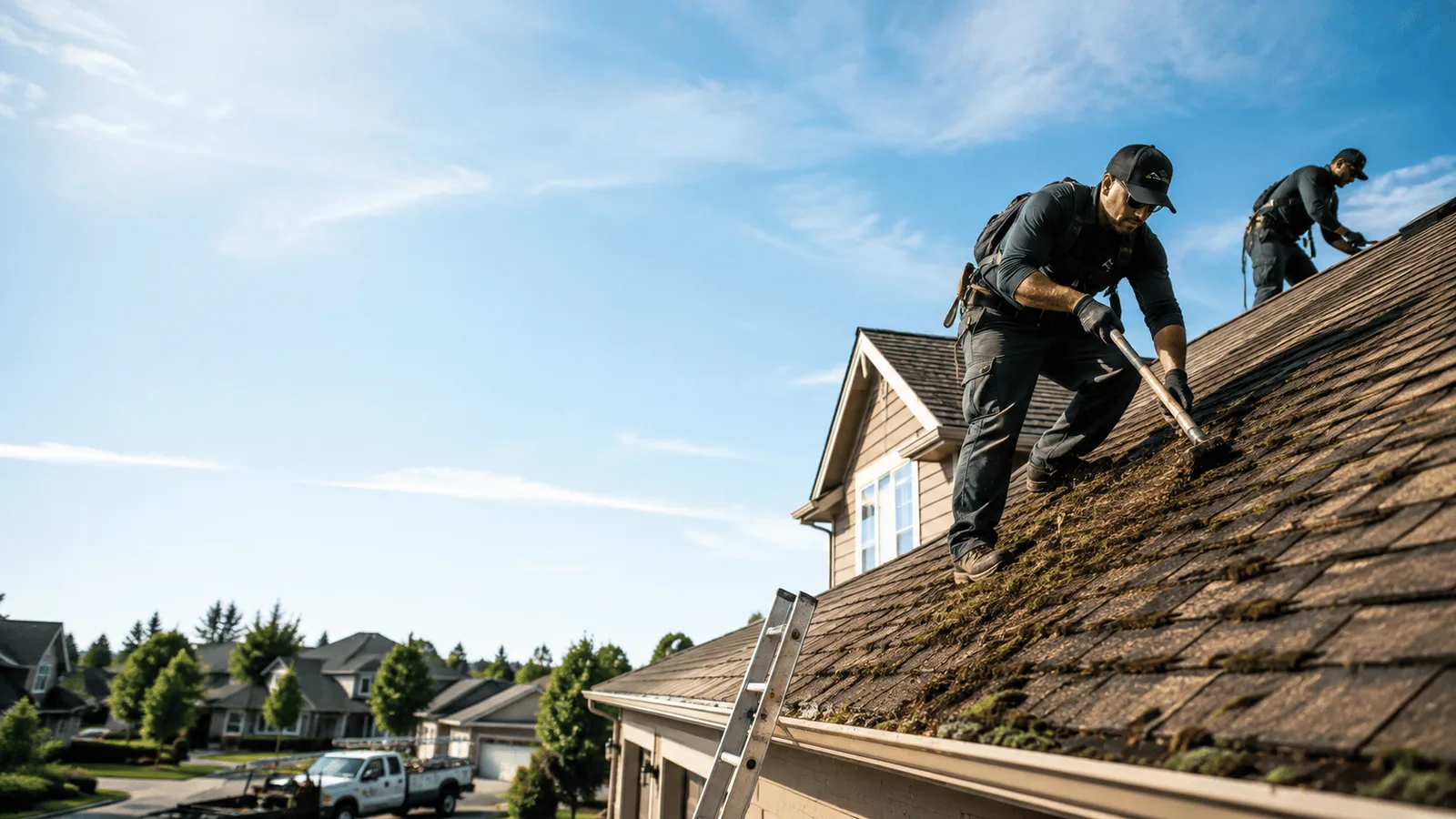 Roof Moss Removal in Morris Run, PA near me